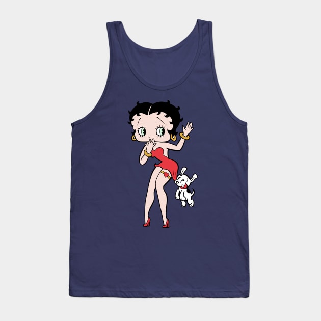 Betty Boop Tank Top by JAFARSODIK